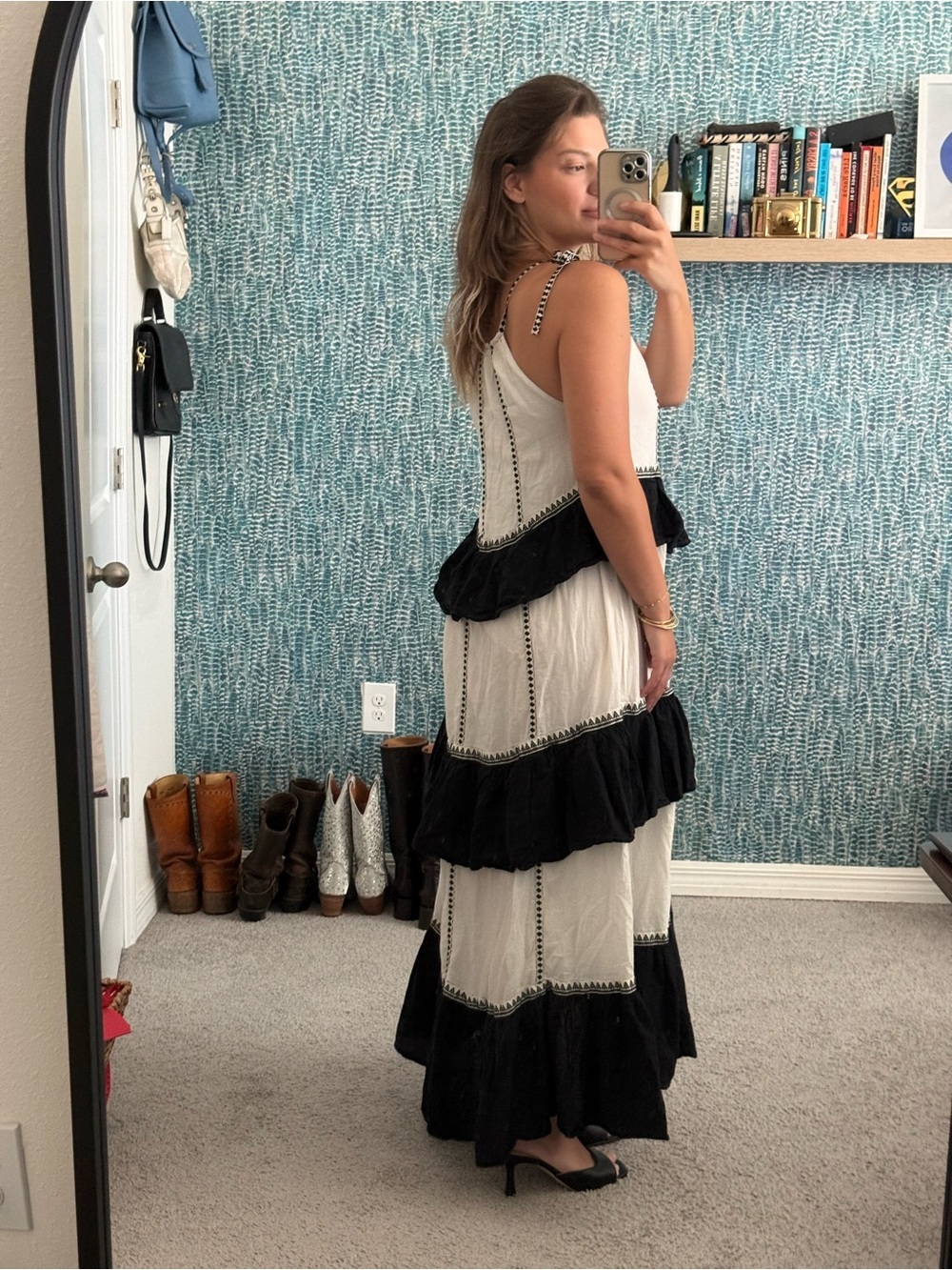 Devotion Twins Anthropologie Kleio Maxi Dress - Picture 4 of 4
